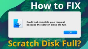 how to clean scratch disks on mac