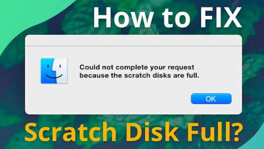 cant open photoshop 7 scratch disks full