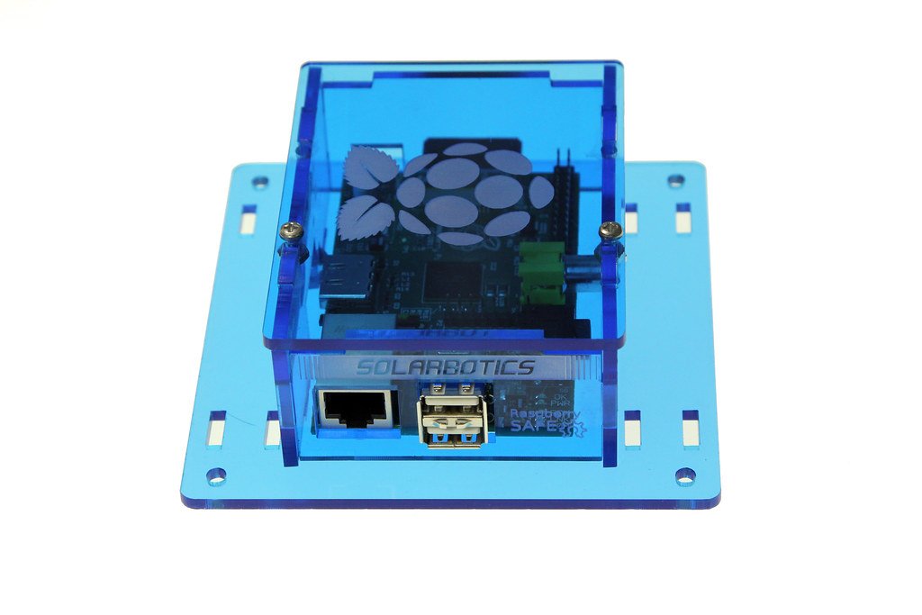 A Raspberry Pi single-board computer